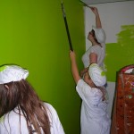 Painting a Handygurl's room