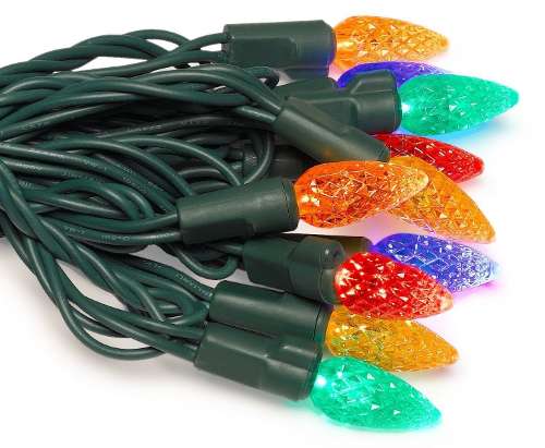 Colored LED Christmas Lights