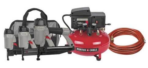 Nailer Compressor Combo Kit